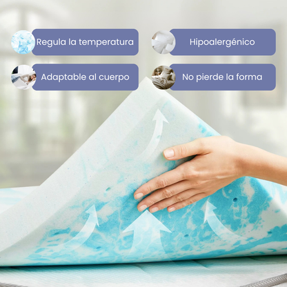 Cubrecolchón Viscoelástico