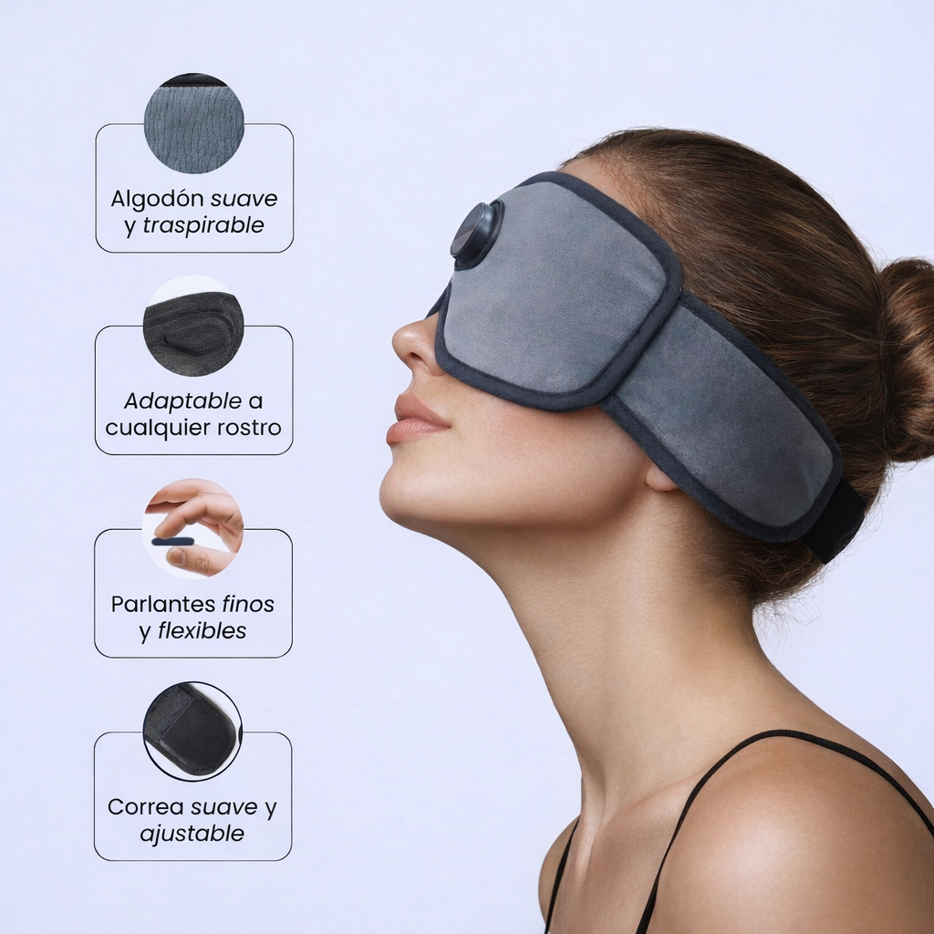 Antifaz con Sonido Relaxse™ Pro