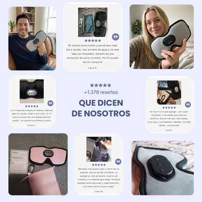 Antifaz con Sonido Relaxse™ Pro