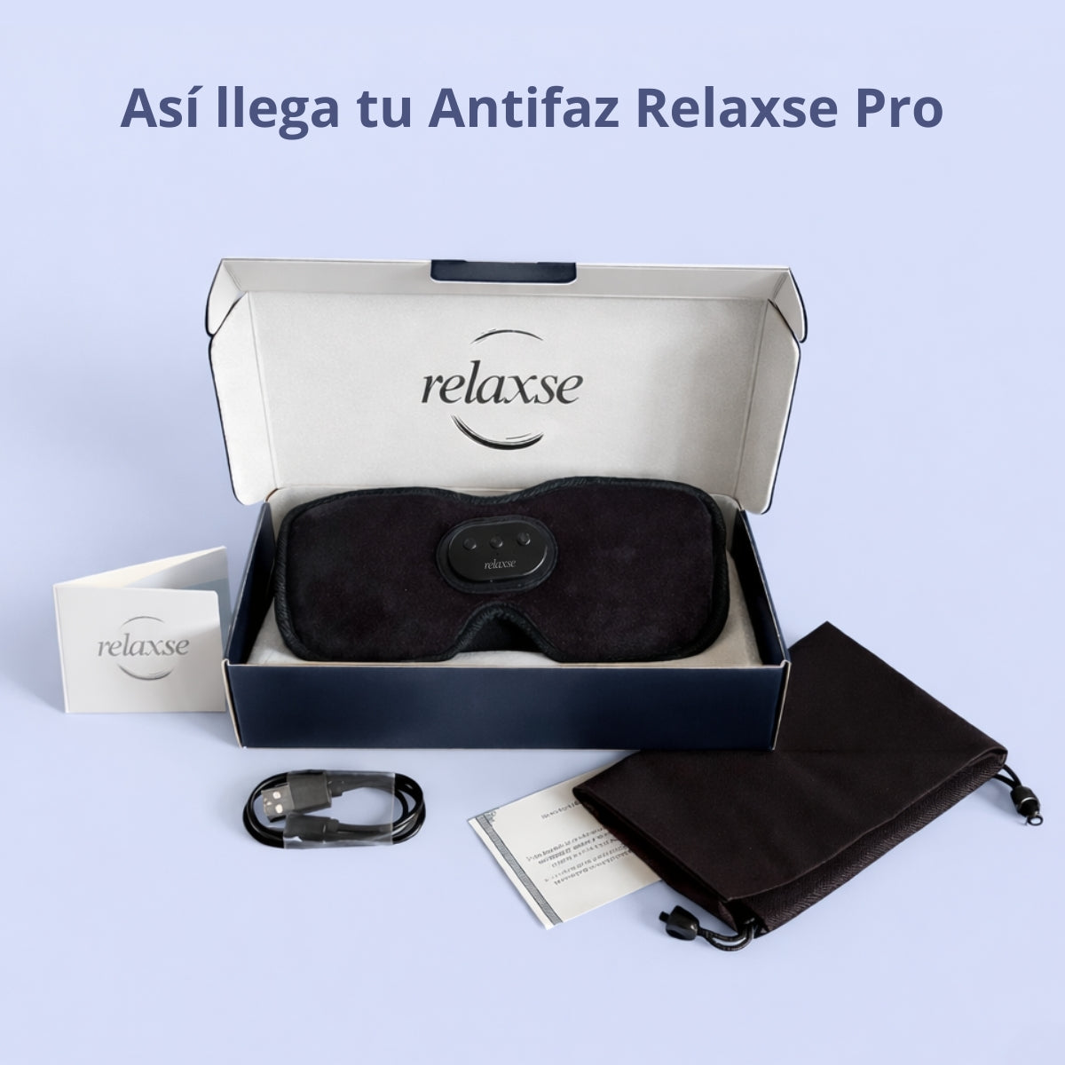 Antifaz con Sonido Relaxse™ Pro