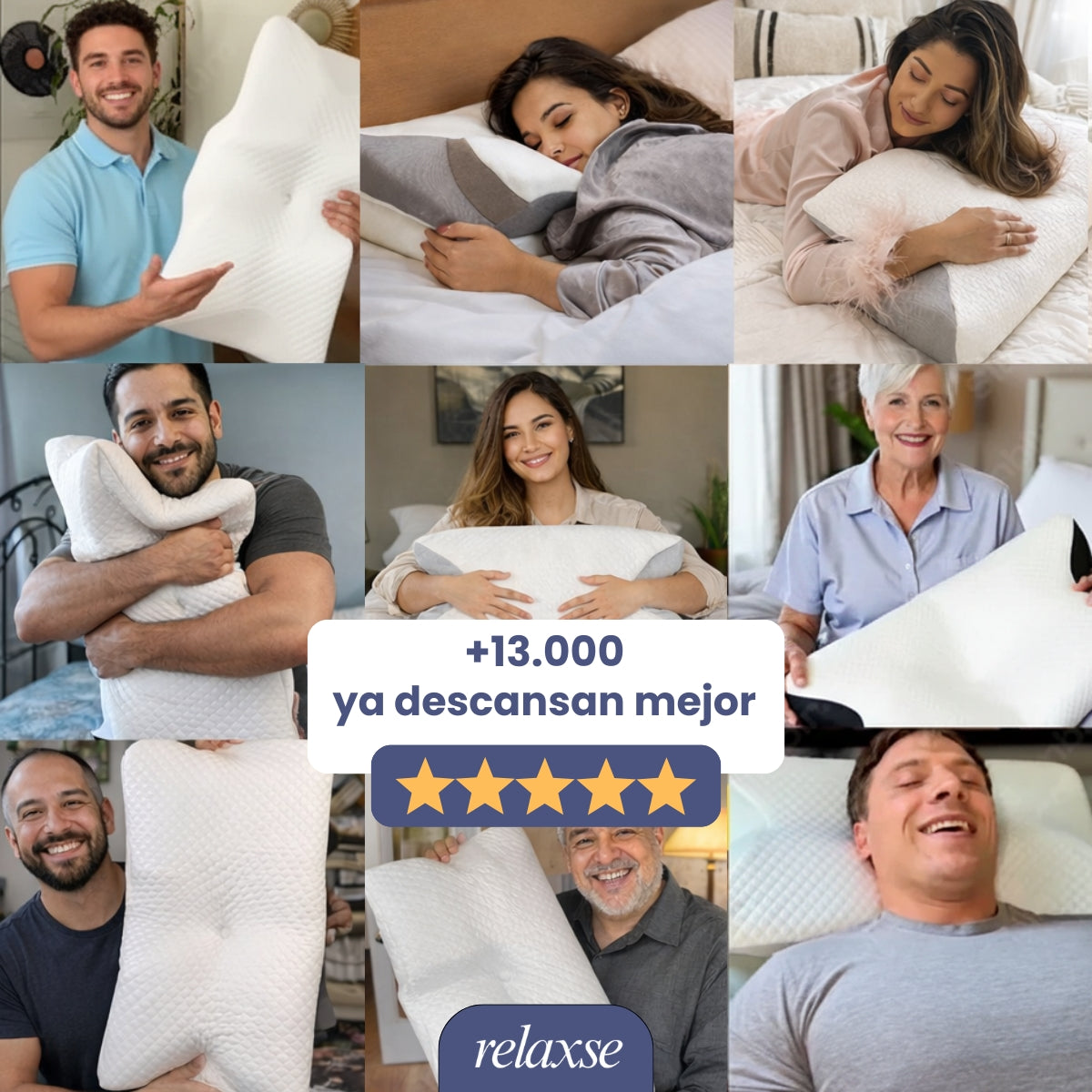 Almohada Ergonómica Relaxse™